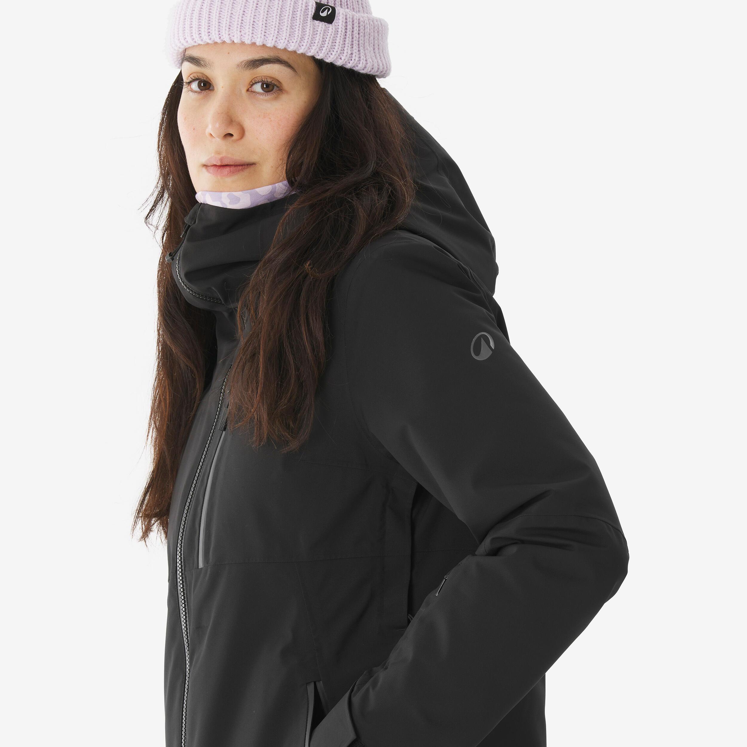 WEDZE Ski- und Snowboardjacke Warm Atmungsaktiv Polyester  