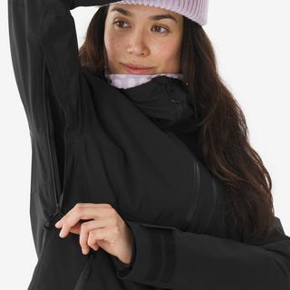 WEDZE Ski- und Snowboardjacke Warm Atmungsaktiv Polyester  