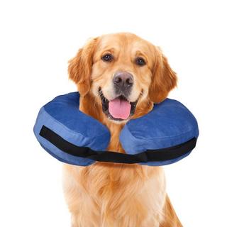 PET  Collare gonfiabile per animali domestici - Grande - blu 