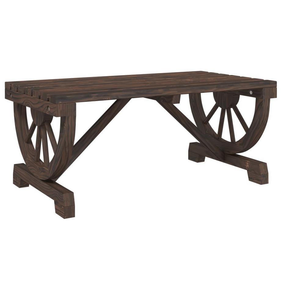 Table basse de jardin bois