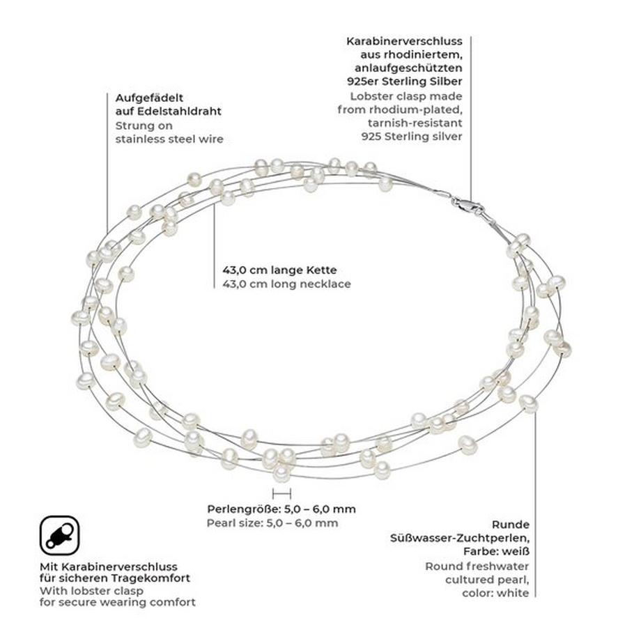 Valero Pearls  Perlen-Kette 