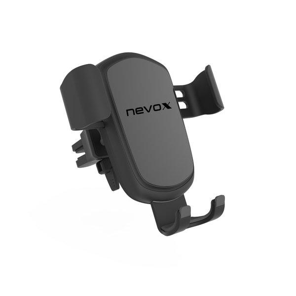 Nevox  WC-1702 Téléphone portable Noir Recharge sans fil Auto 