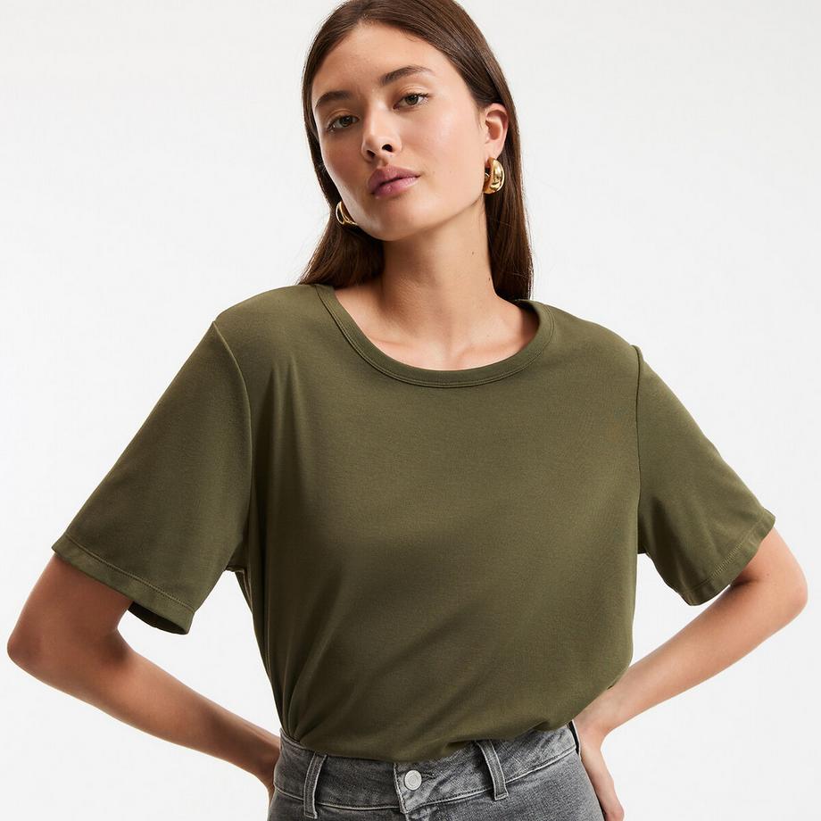 La Redoute Collections T-Shirt Girocollo Maniche Corte  