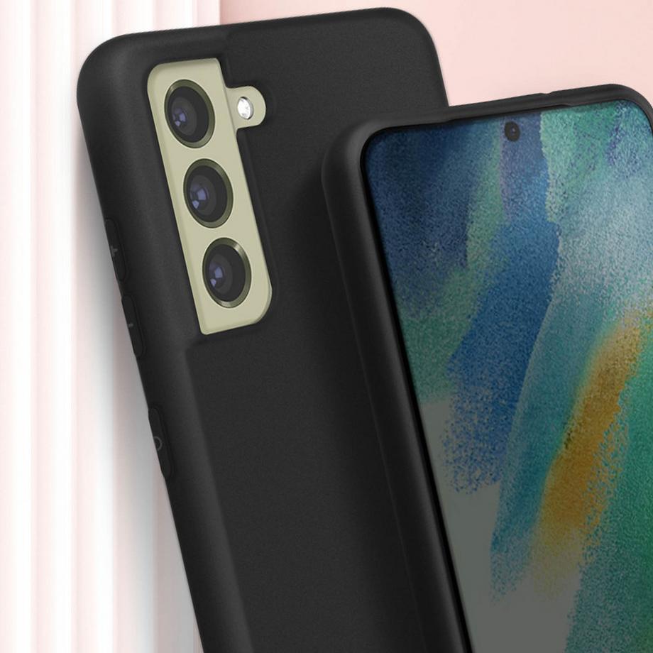 Avizar  Coque Cordon Samsung S21 FE Noir 