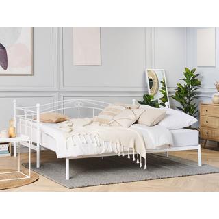 Beliani Letto con rete a doghe en Acciaio Moderno TULLE  