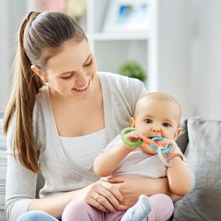 Activity-board  Silikon Beißring Baby, Beißring Stillzubehör Babys Kleinkinder 