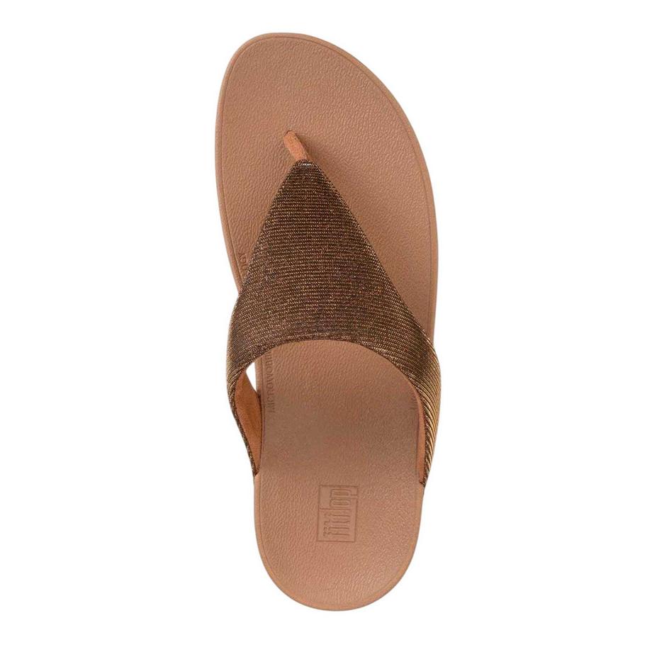 Fitflop Lottie Glitzy Zehensteg Sandalen  