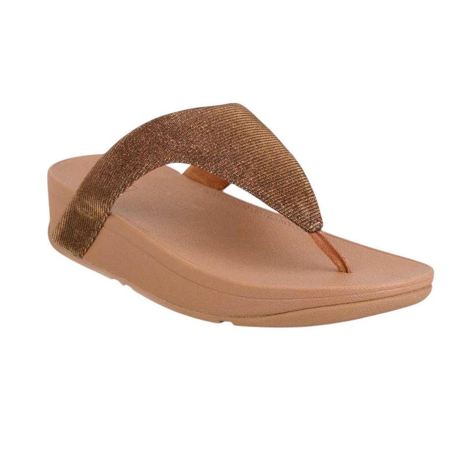 Fitflop Lottie Glitzy Zehensteg Sandalen  