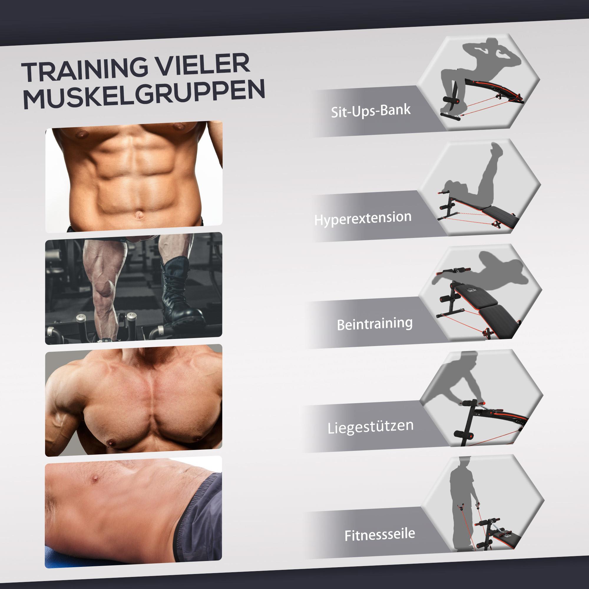 HOMCOM  Bauchtrainer 