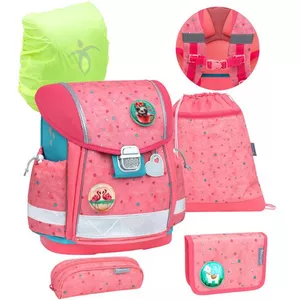 CLASSY Schulrucksack 6-teiliges-Set Blue Bird