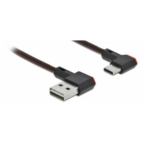 DeLock  85280 cavo USB 0,5 m USB 2.0 USB A USB C Nero 