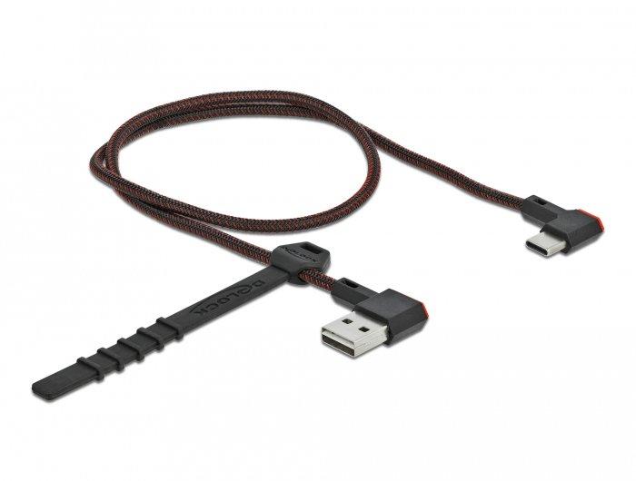 DeLock  85280 cavo USB 0,5 m USB 2.0 USB A USB C Nero 