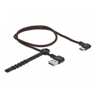 DeLock  85280 cavo USB 0,5 m USB 2.0 USB A USB C Nero 