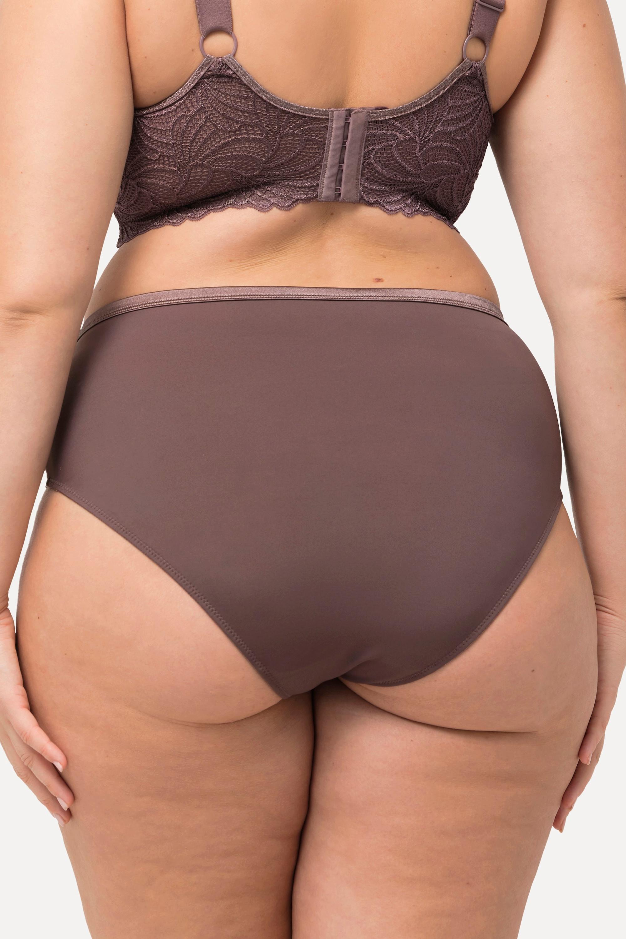 Ulla Popken Maxi slip pizzo microfibra  