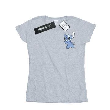 Lilo And Stitch Stitch Backside Breast Print TShirt