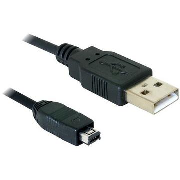 USB cable 2.0 mini 4-Pin Hirose 1,5m cavo USB USB A USB B Nero