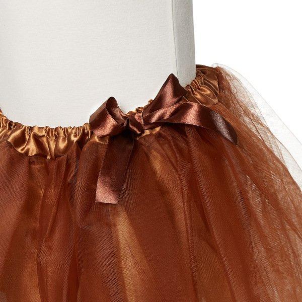 Tectake  Tutu pour enfants brun-café 