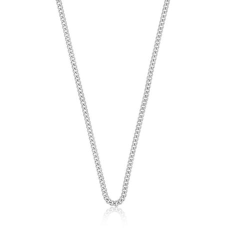 MUAU Schmuck  Collier Rundanker Weissgold 750, 1.1mm, 50cm 