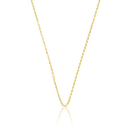 MUAU Schmuck  Collier Anker Gelbgold 585, 1.6mm, 38cm 