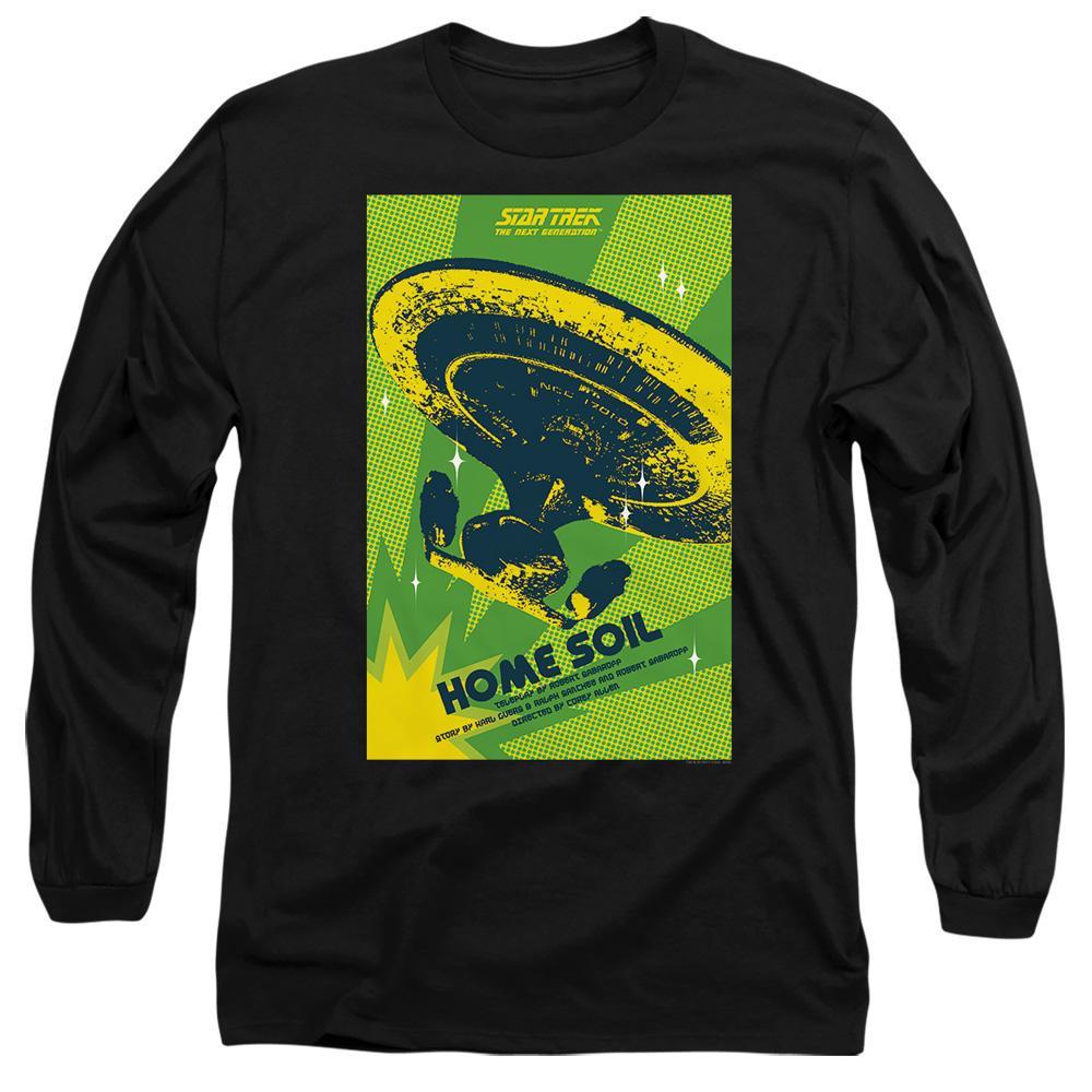 Star Trek Star Trek The Next Generation Saison 1 Épisode 18 Home Soil T-Shirt Manches Longues  