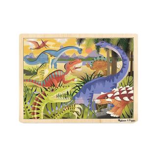 Melissa & Doug  Puzzle Dinosaurier (24Teile) 