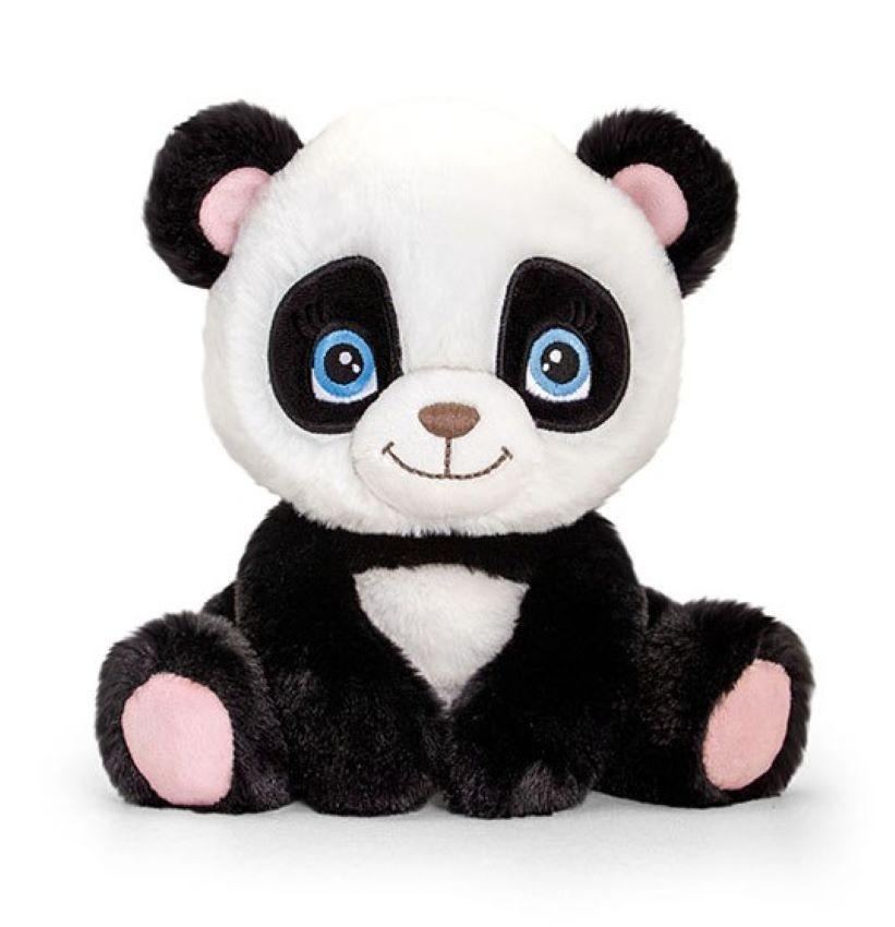 Keel Toys  Keeleco Adoptable Panda (25cm) 