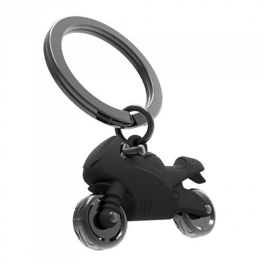 Porte-clés Moto noir
