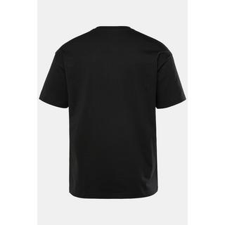 Sthuge Oversized Halbarm T-Shirt mit Brustprint  