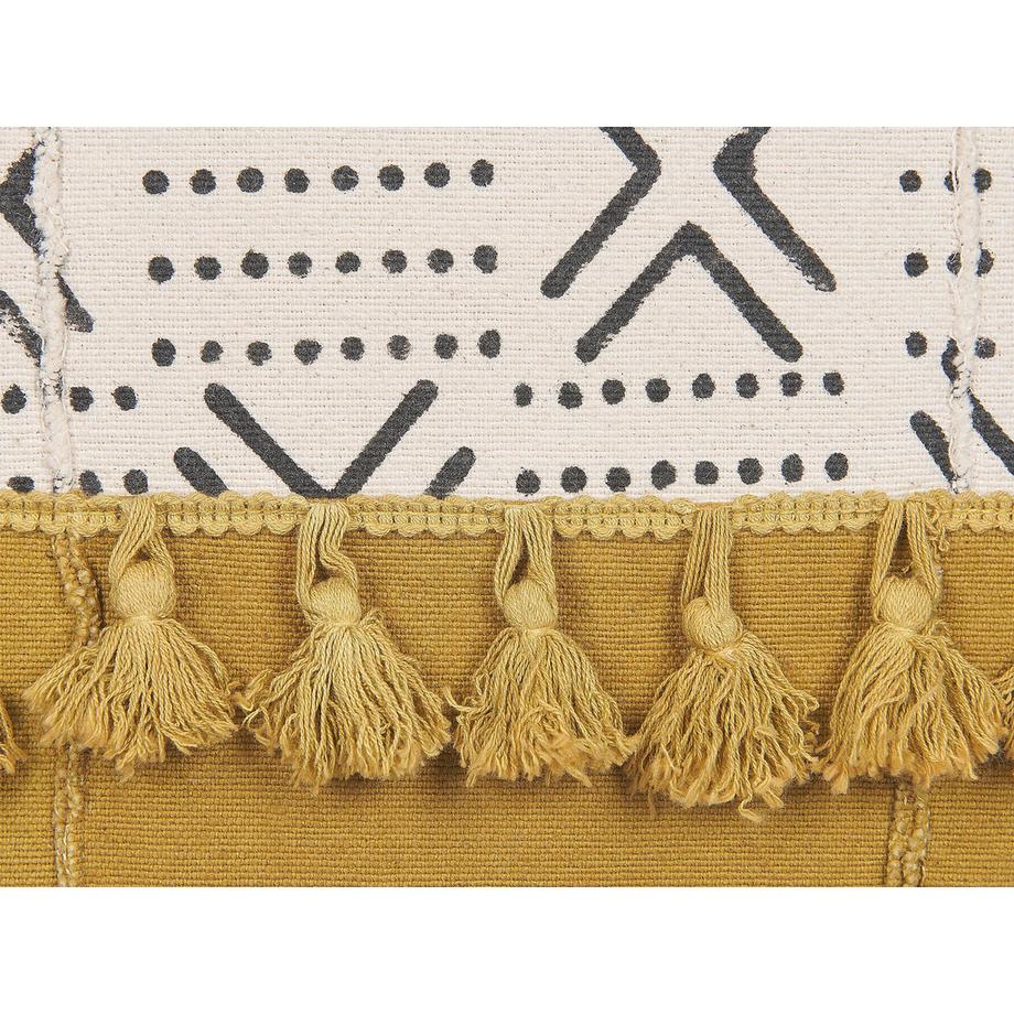 Beliani Cuscino decorativo en Cotone Boho WOODI  
