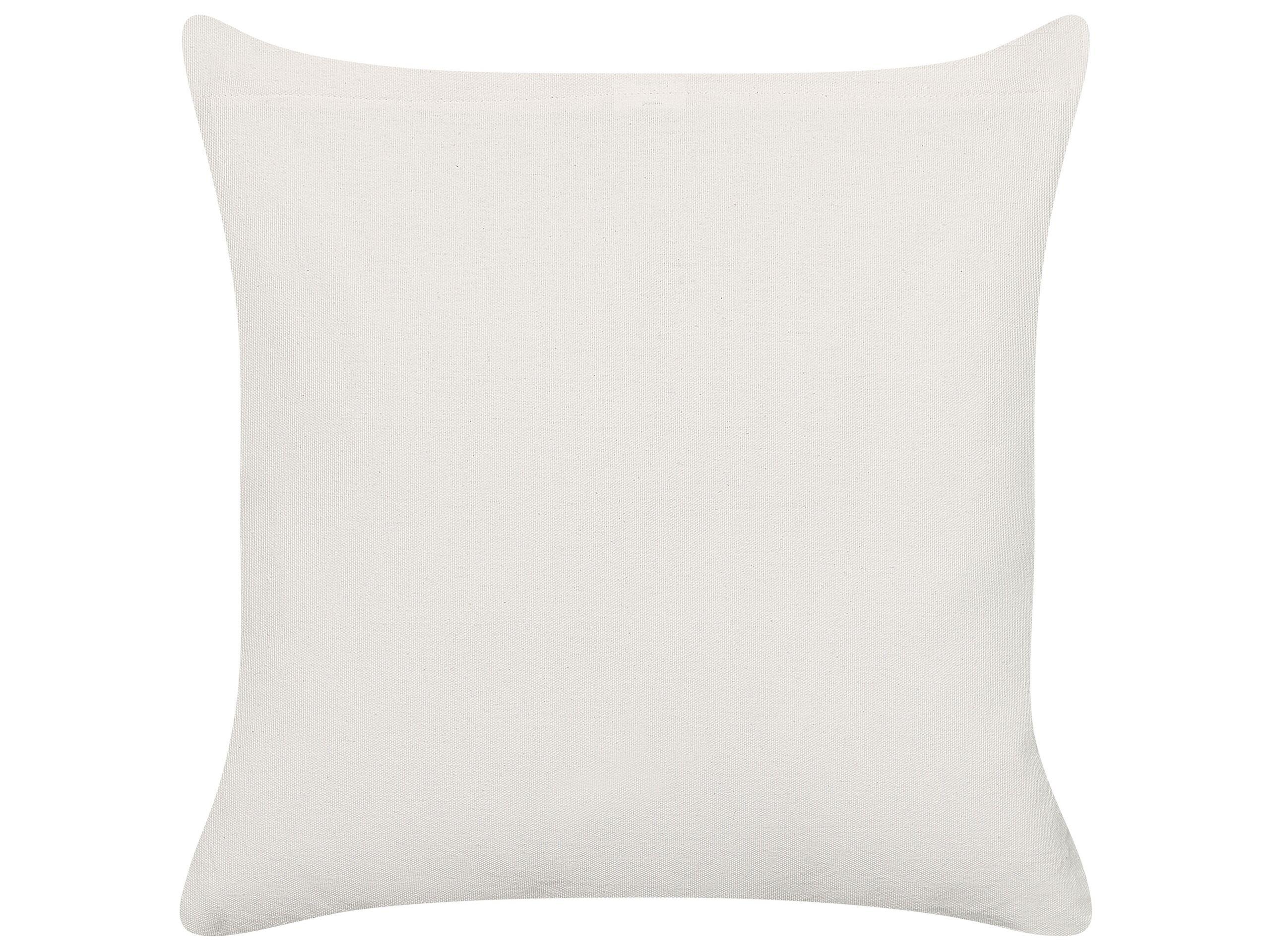 Beliani Coussin en Coton Boho WOODI  