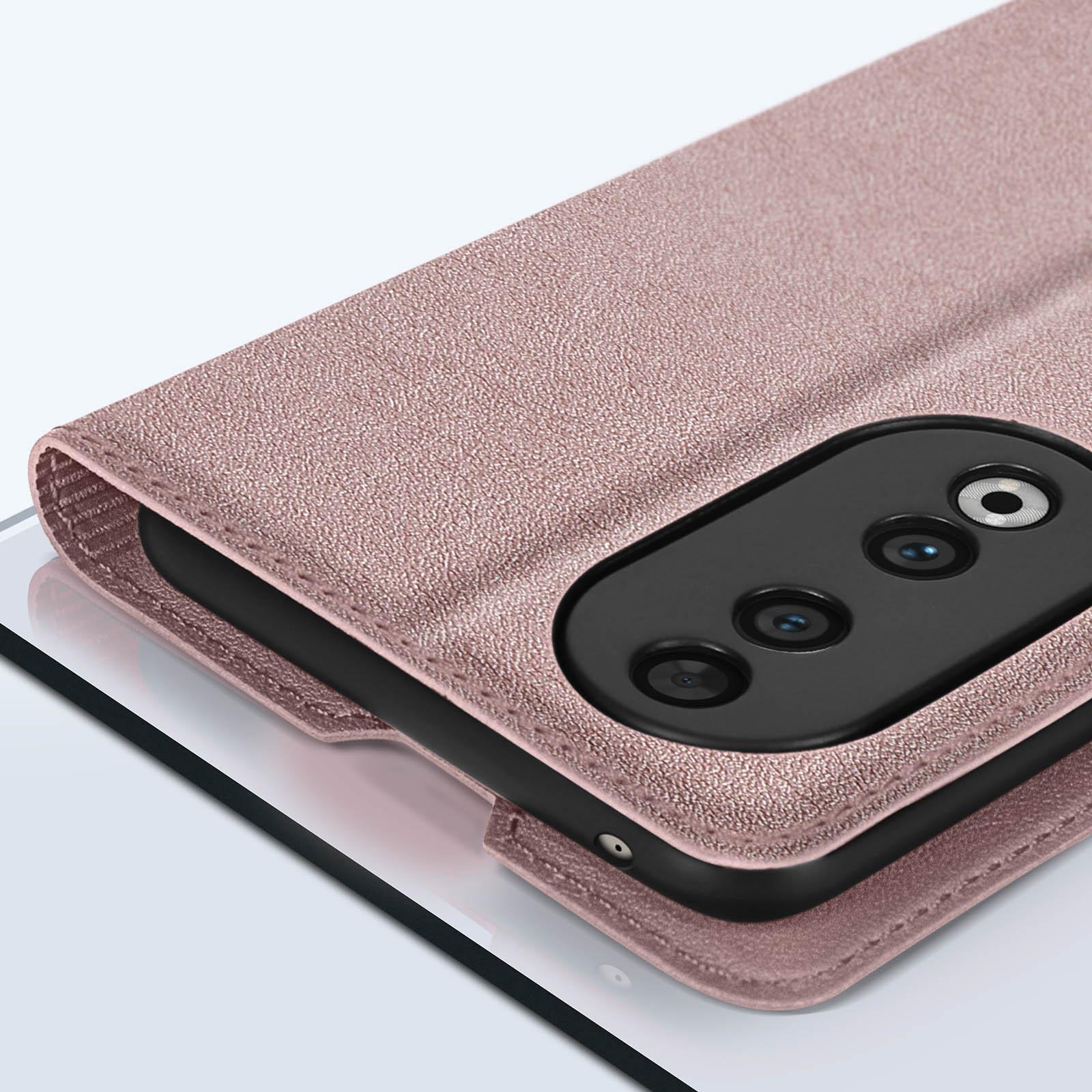 Avizar  Étui Honor 90 Porte-carte Rose gold 