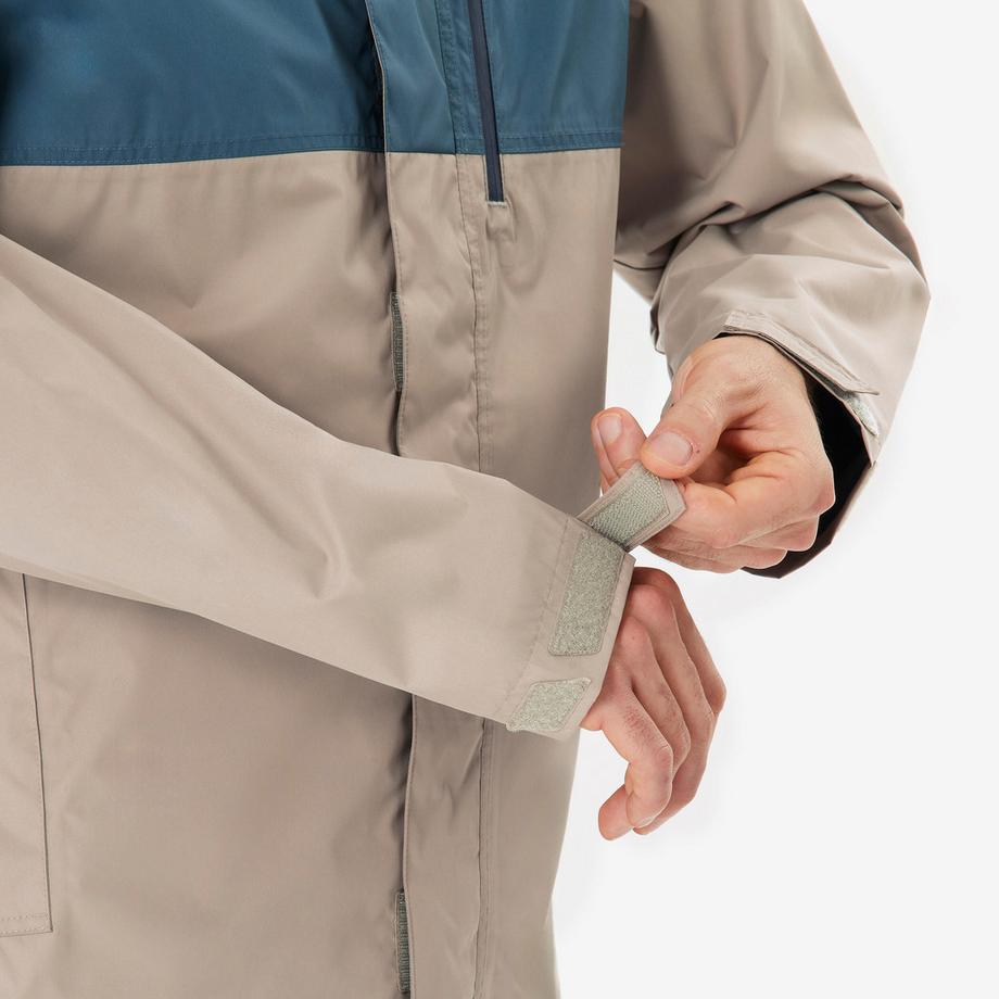 QUECHUA NH500 Imper Herren Wasserdichte Wanderjacke  