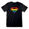 SUPERMAN  TShirt mit Pride Logo 