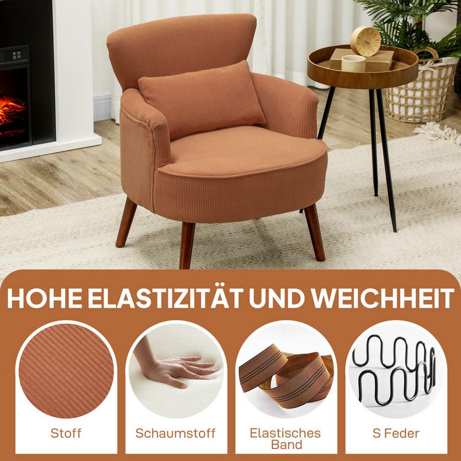 HOMCOM Einzelsessel  
