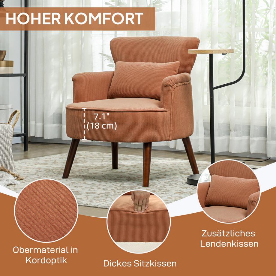 HOMCOM Einzelsessel  