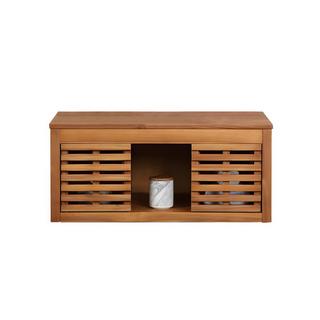 Vente-unique Mobile sotto lavabo sospeso  in Legno d'acacia PENEBEL  