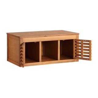 Vente-unique Mobile sotto lavabo sospeso  in Legno d'acacia PENEBEL  