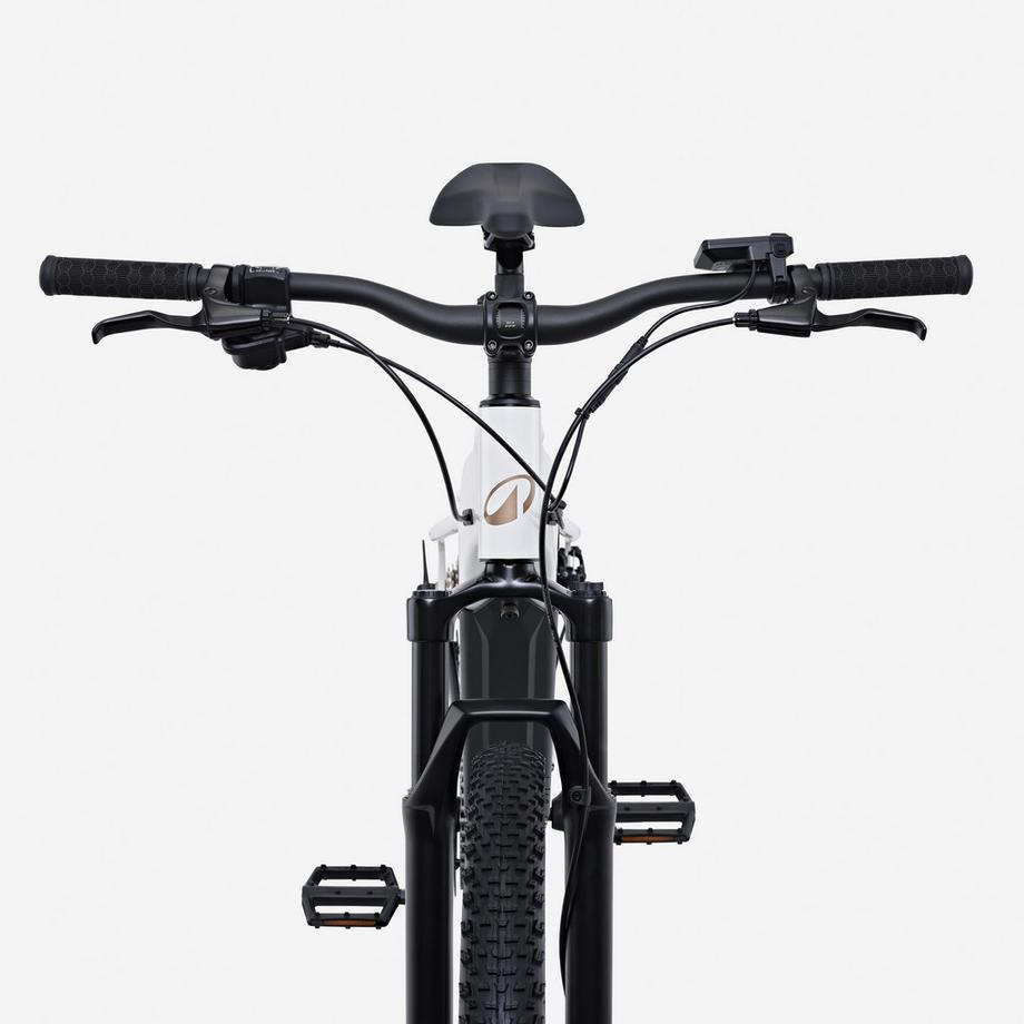 ROCKRIDER  Elektro-Touren-Mountainbike 29" Aluminiumrahmen, E-Expl 100 weiss 