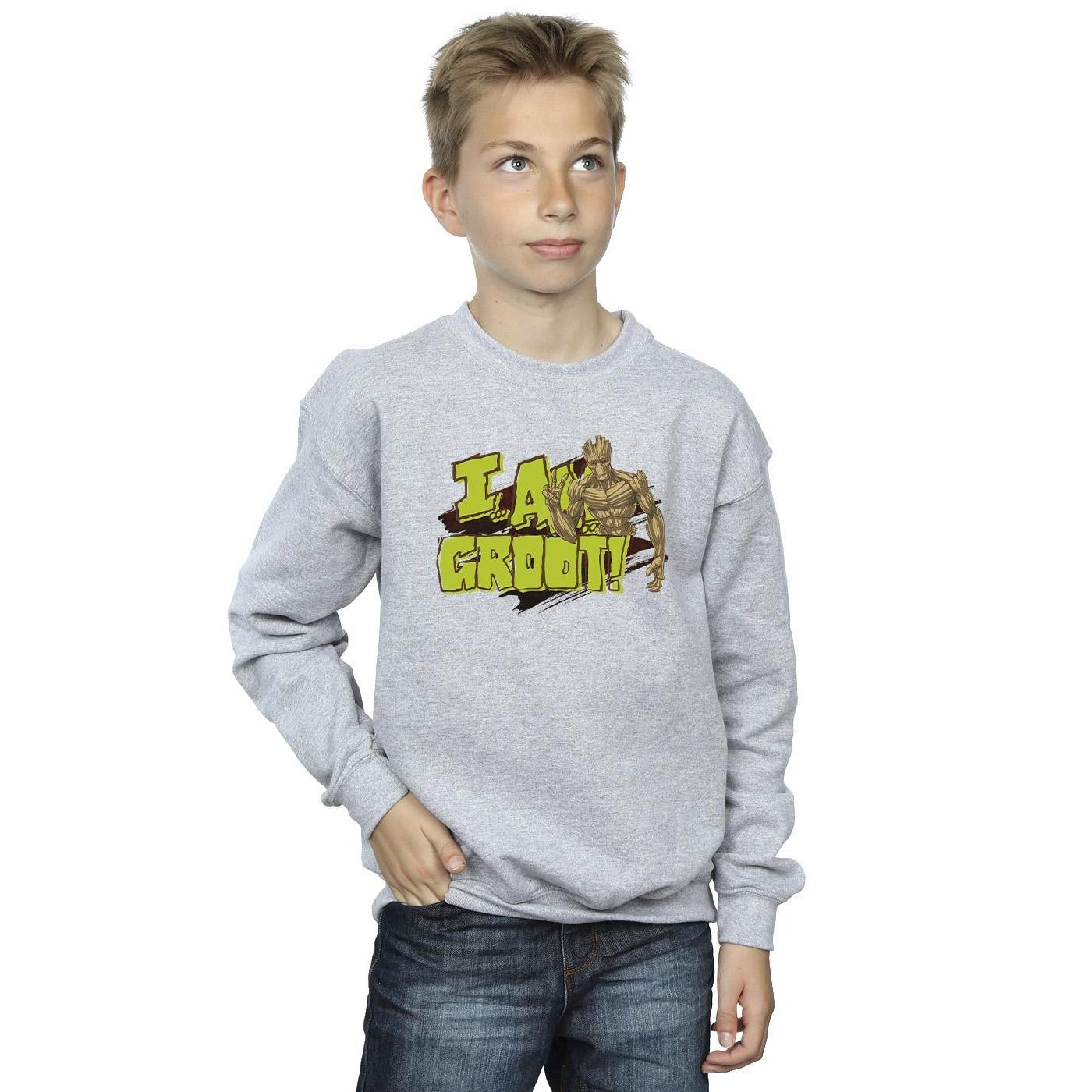 Guardians Of The Galaxy  I Am Groot Sweatshirt 