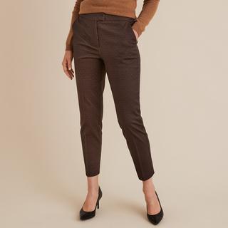 La Redoute Collections  7/8-Hose mit Slim-Fit und grafischem Muster 