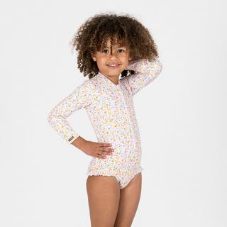 DECATHLON  Maillot de bain manches longues bébé/fille protection UV 