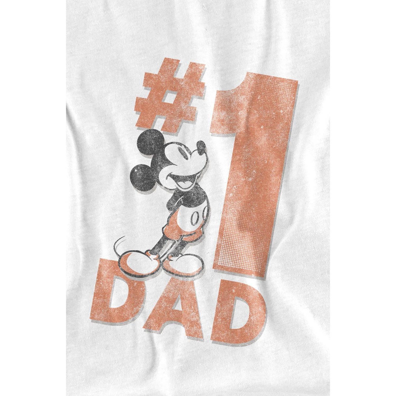 Disney  Number 1 Dad TShirt 