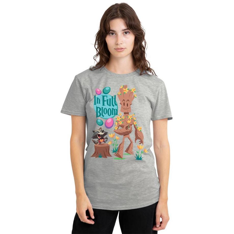 Guardians Of The Galaxy Meliertes T-Shirt mit Grafikdruck  