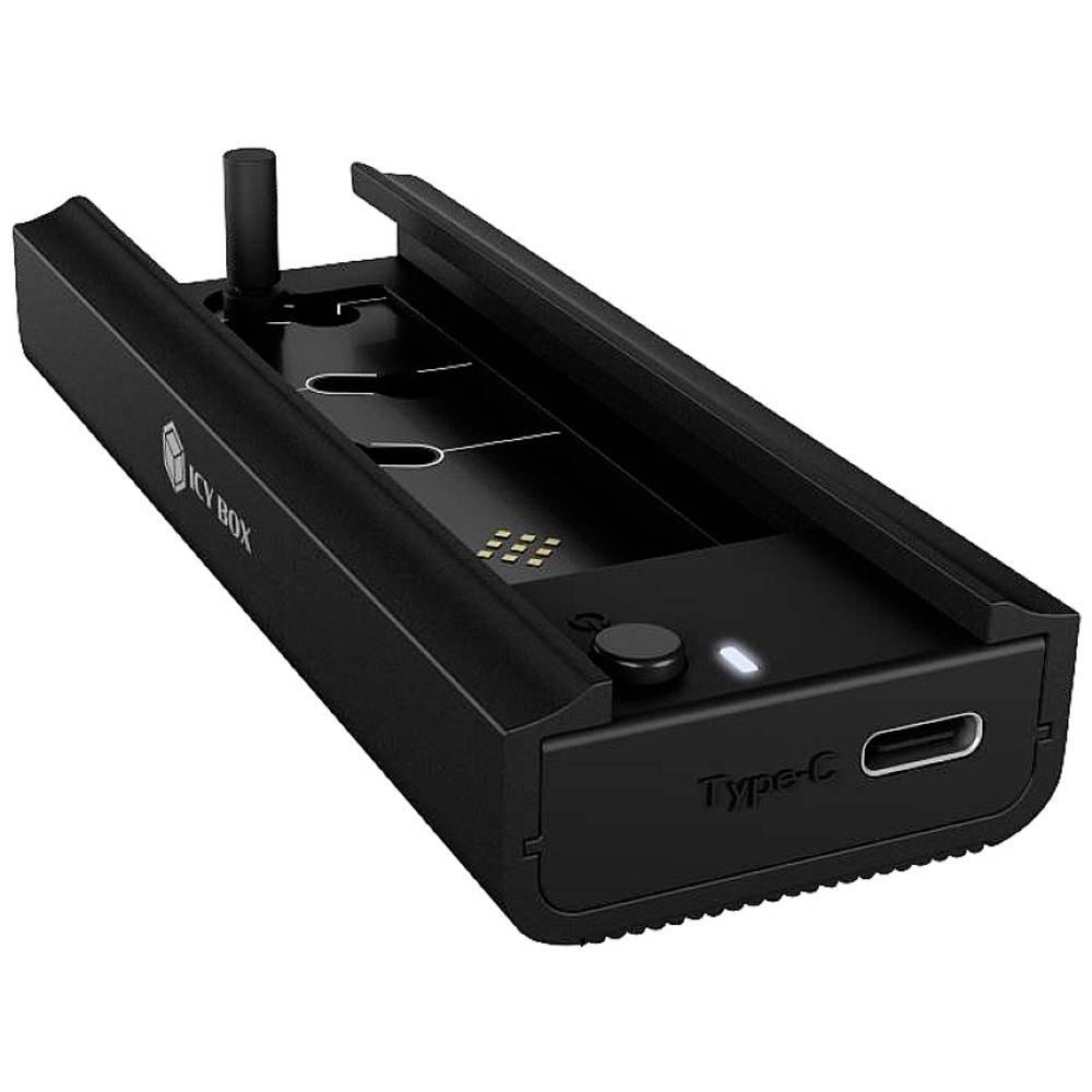 ICY Box  IB-180MC-C31 USB-C® M.2 PCIe NVMe 1 Port Festplatten-Dockingstation 