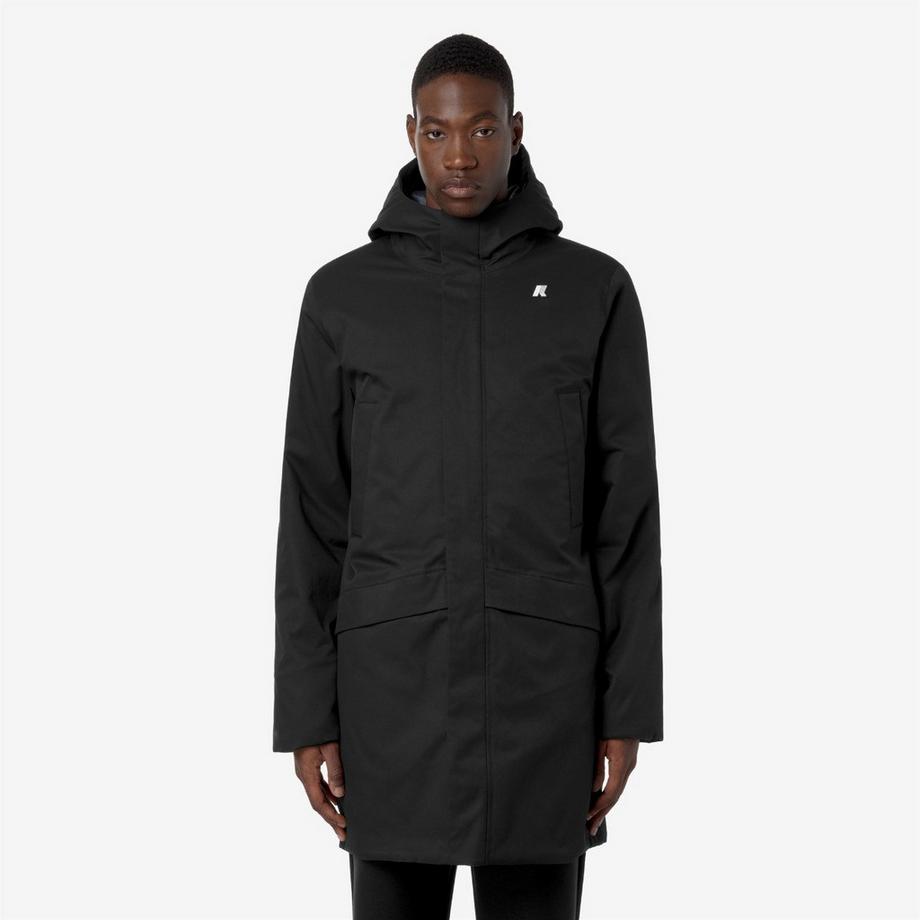 K-WAY Giacca Jarno Twill Marmotta con cappuccio  