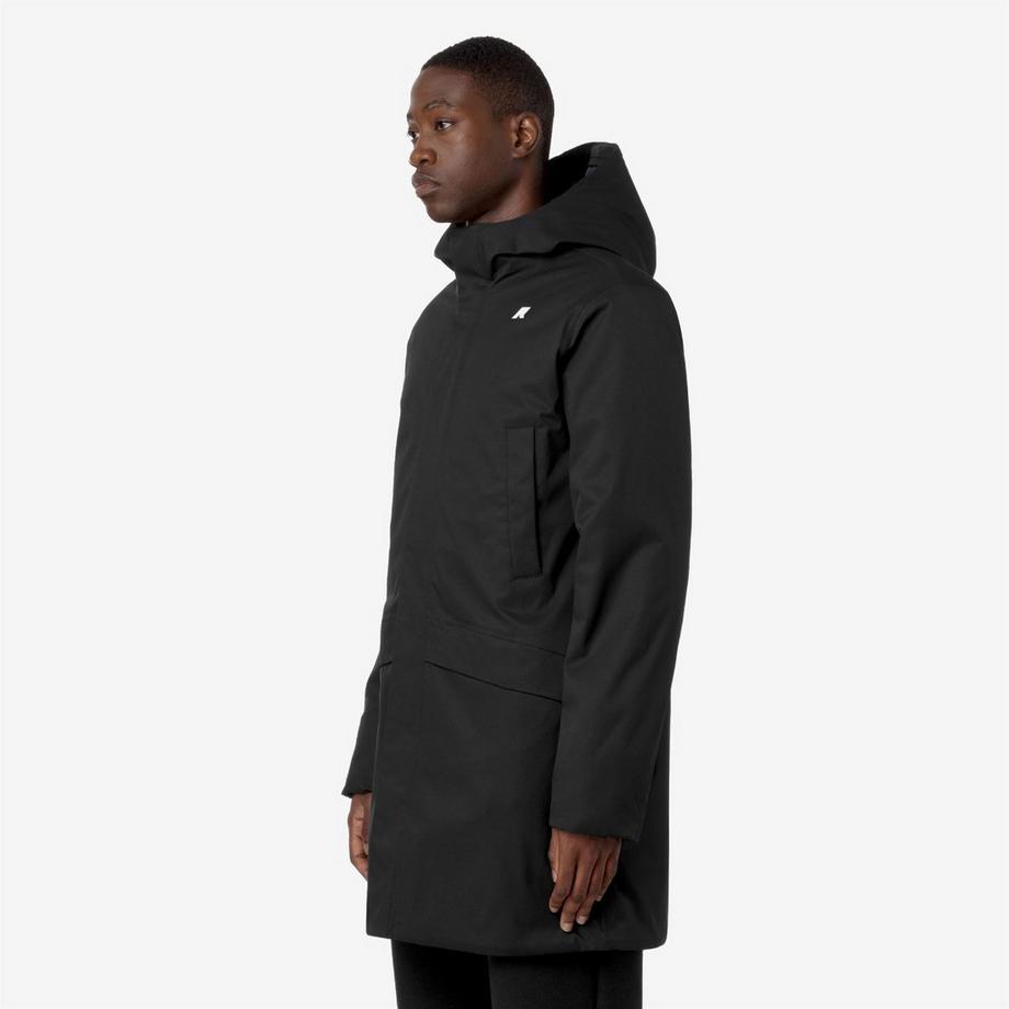 K-WAY Giacca Jarno Twill Marmotta con cappuccio  