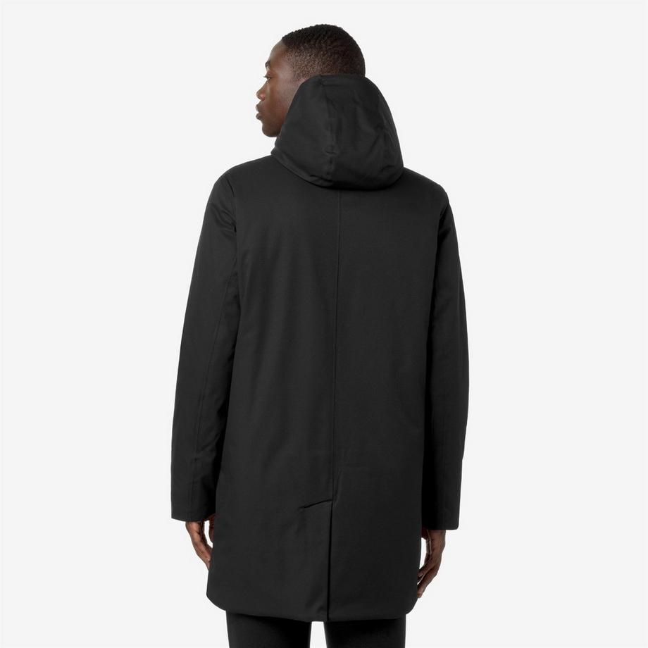 K-WAY Giacca Jarno Twill Marmotta con cappuccio  