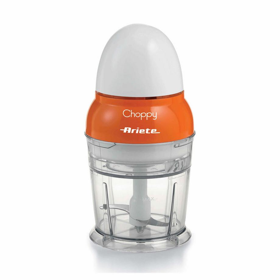 Ariete 00C183620AR0 hachoir électrique 0,25 L Orange, Transparent, Blanc