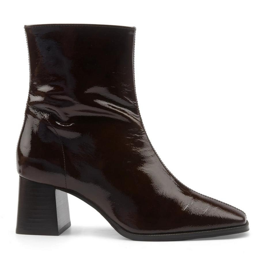 bobbies Marlie Lackleder Stiefeletten  