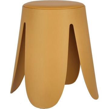 Hocker Imogen senffarbig rund 37